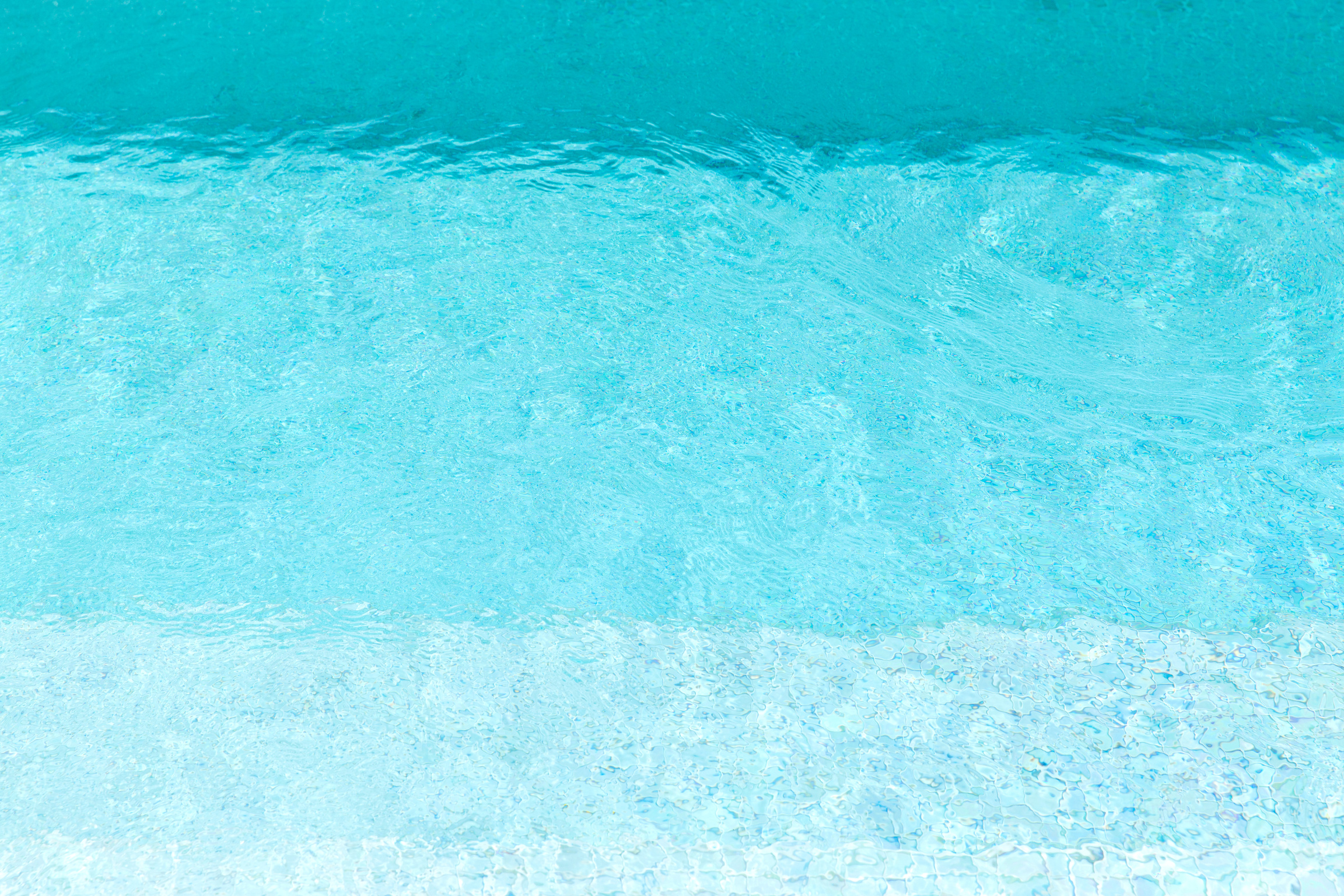 Turquoise Water in Swimming Pool